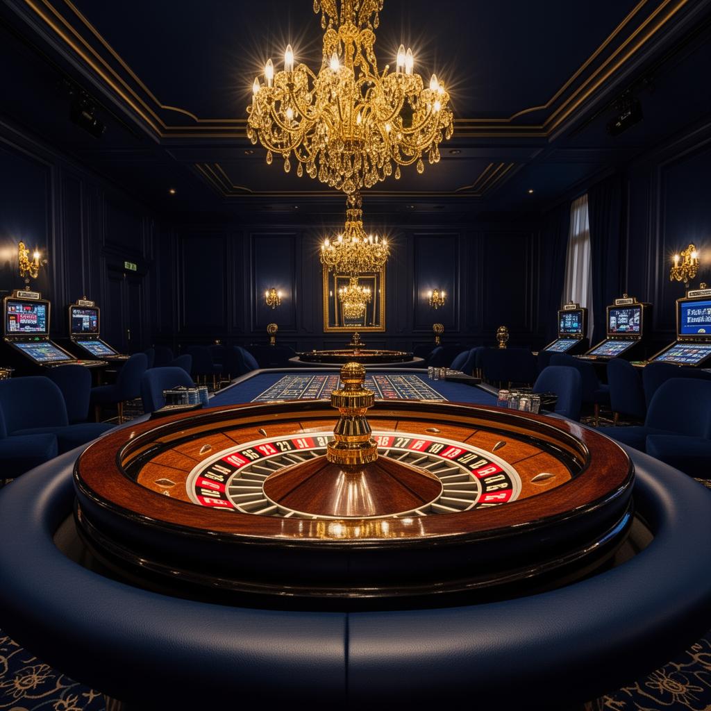 What is a casino without Belgian licence - roulette table at international casino